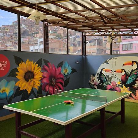 Bolivian Heights Hostel La Paz Dış mekan fotoğraf